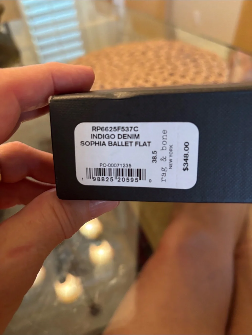 NWT Rag & Bone Sophia Ballet Flat 38.5/8 - Picture 6 of 6